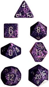 SPECKLED HURRICANE 7-DICE SET