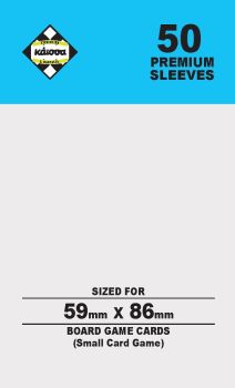 80Μ SLEEVES 59X86 (SMALL CARD)