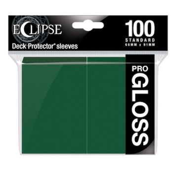 Eclipse Gloss Forest Green Deck Protector Sleeves 100ct