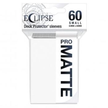 Eclipse Arctic White Small Matte Deck Protector 60ct