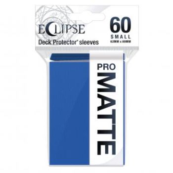 Eclipse Pacific Blue Small Matte Deck Protector Sleeves 60ct