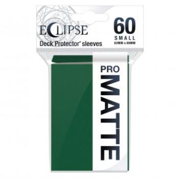 Eclipse Forest Green Small Matte Deck Protector Sleeves 60ct