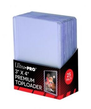 3"x4" Ultra Clear Premium Toploader 25ct