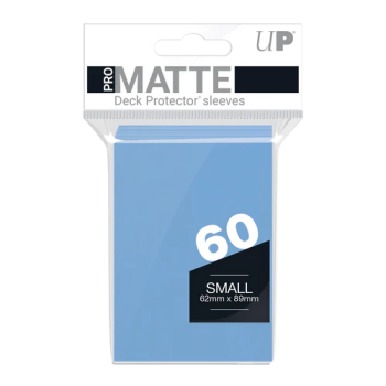 LIGHT BLUE PRO MATTE DECK PROTECTOR SLEEVES 60CT