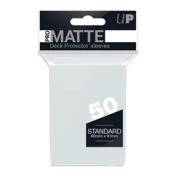 CLEAR PRO MATTE DECK PROTECTOR SLEEVES 50CT