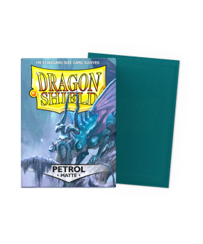 Dragon Shield Petrol Standard Size Matte Sleeves 100ct