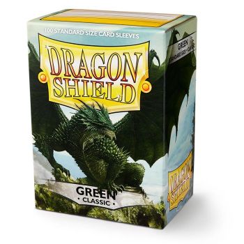 Dragon Shield Green Standard Size Sleeves 100-Ct