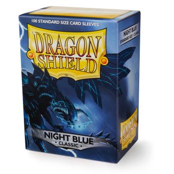 Dragon Shield Night Blue Standard Size Sleeves 100Ct