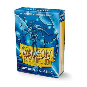 DRAGON SHIELD SKY BLUE JAPANESE SIZE SLEEVES 60CT