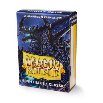 Dragon Shield Night Blue Japanese Size Sleeves 60Ct
