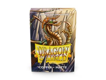 Dragon Shield Copper Japanese Size Matte Sleeves 60Ct