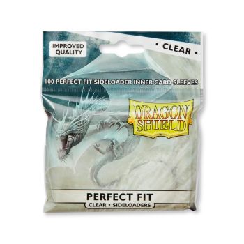 DRAGON SHIELD CLEAR STANDARD SIZE PERFECT FIT SLEEVES 100CT