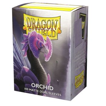 Dragon Shield Orchid Standard Size Matte Dual Sleeves 100ct