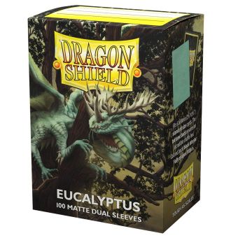 Dragon Shield Eucalyptus Matte Dual Standard Size Sleeves 100ct