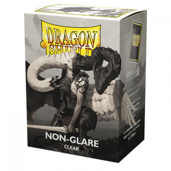 Dragon Shield Clear Non-Glare Standard Size Matte Sleeves 100ct