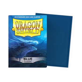 DRAGON SHIELD BLUE STANDARD SIZE SLEEVES 100CT