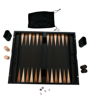 Wooden Folding Backgammon Set (52x42cm Board)