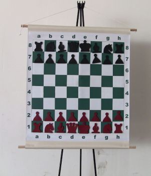 MAGNETIC CHESS DEMO BOARD VINYL