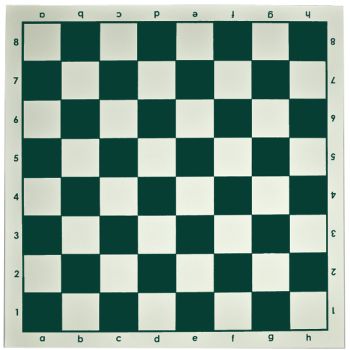 Vinyl Chess Board (Green/White)