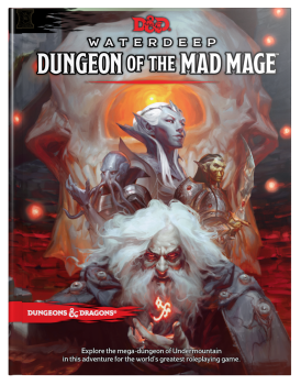 DD5: WATERDEEP - DUNGEON OF THE MAD MAGE RPG BOOK