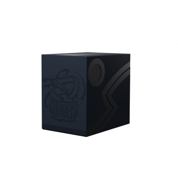 Dragon Shield Double Shell Deck Box - Midnight Blue/Black