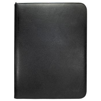 Vivid 9-Pkt Black Zippered PRO-Binder