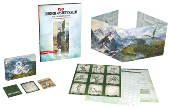 DD5 Dungeon Master's Screen Wilderness Kit