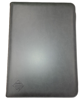 9-Pkt Premium Zippered Binder Black
