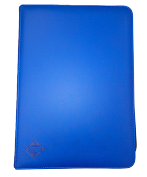 9-Pkt Premium Zippered Binder Dark Blue