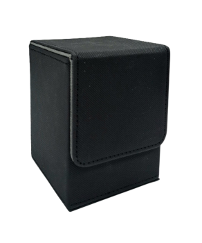 Leatherette Deck Box Case 100+ Black
