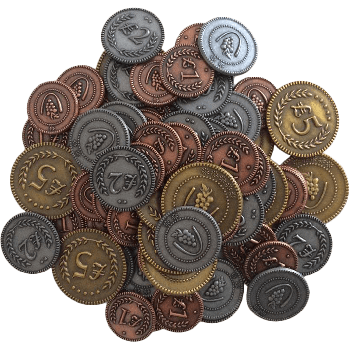 Metal Lira Coins