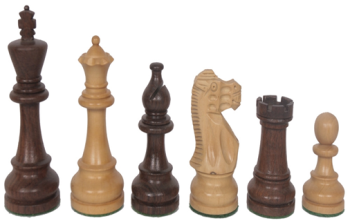 American Staunton Tournament 3.75" Sheesham Chess Pieces