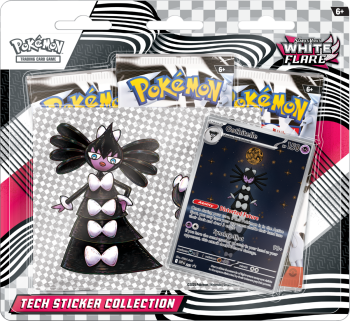 SV10.5 White Flare Tech Sticker Collection