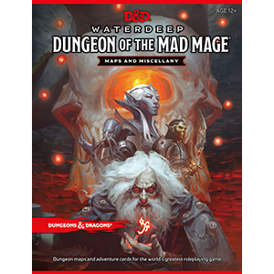 DD5 WATERDEEP - DUNGEON OF THE MAD MAGE MAP PACK