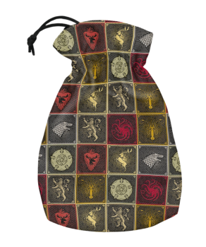 Game of Thrones Dice Pouch: The Sigils Pattern