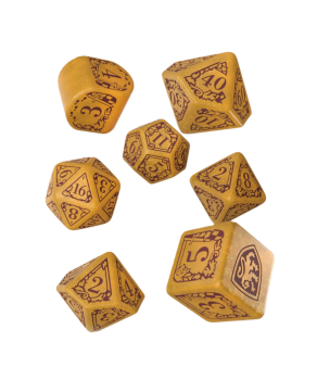 Harry Potter Gryffindor Modern Dice Set: Gold
