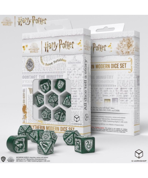 Harry Potter Slytherin Modern Dice Set: Green