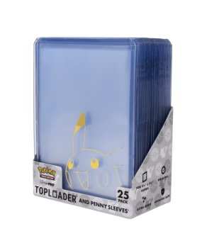 Pikachu Toploader and Penny Sleeves Combo Pack 25ct