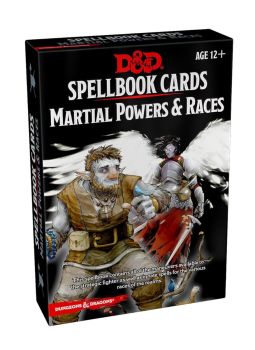 DD5 Spellbook Cards: Martial Powers & Races