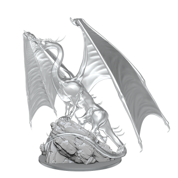 D&D Nolzur's Mini: Young Emerald Dragon