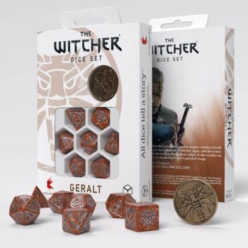 The Witcher Dice Set: Geralt  - The Monster Slayer